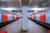 SEEING RED, Underground Station Weinmeisterstraße, Berlin, 1994