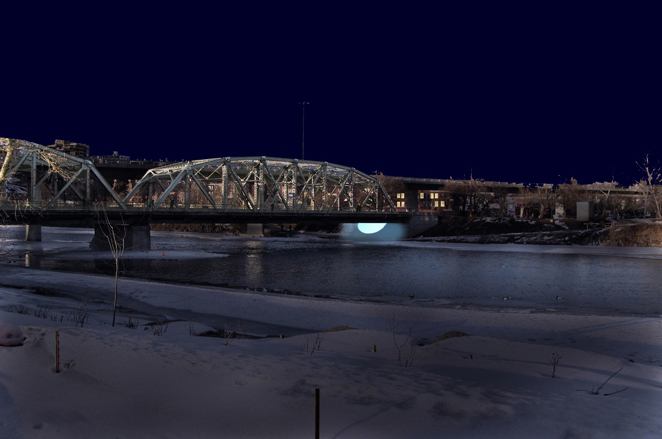 Langevin Bridge, Calgary